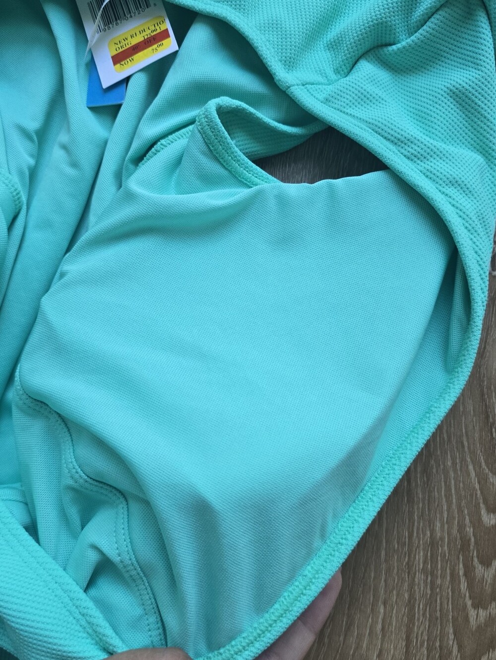 Bleu Rod Beattie Pique Ole Cap Sleeve Surplice Plunge One Piece Swimsuit 8 - Picture 10 of 12